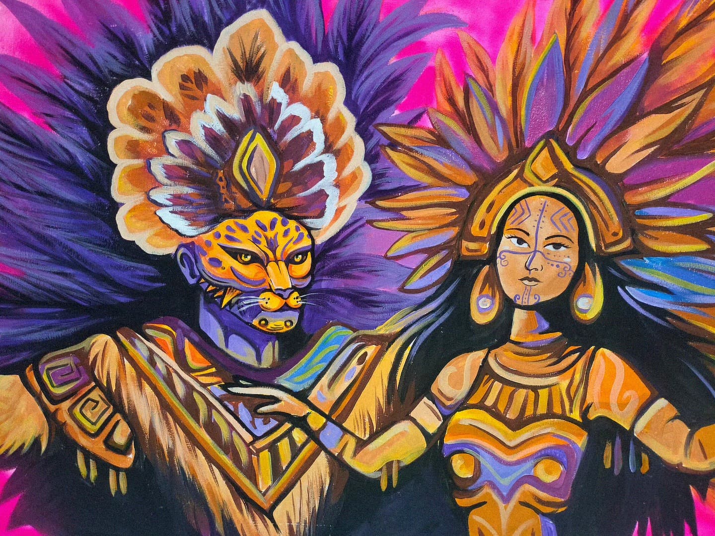 Mural en Andinos Bar