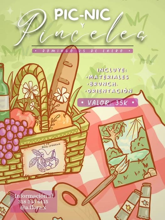 picni y pinceles