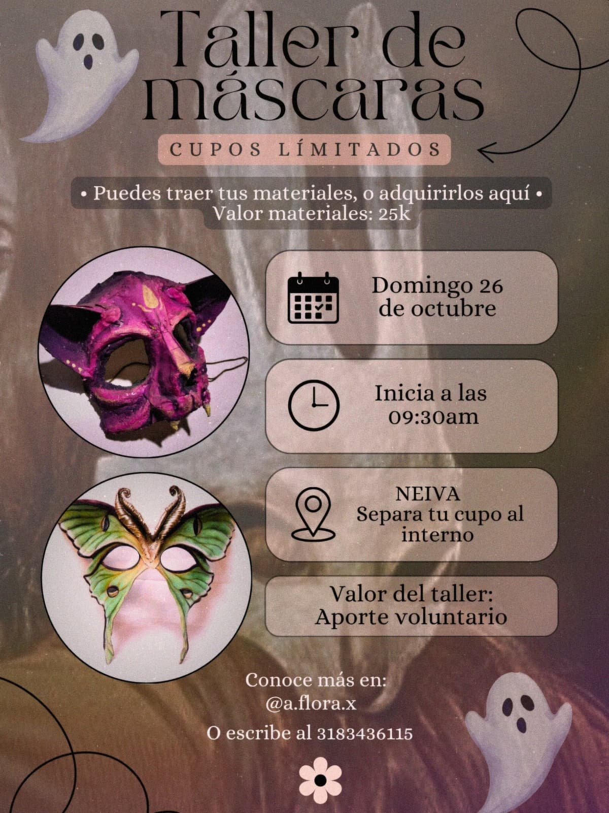 taller de mascaras